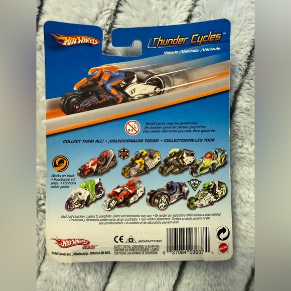 Mattel Hot Wheels Thunder Cycles Cyborg Assault Toy Car - Picture 3 of 5